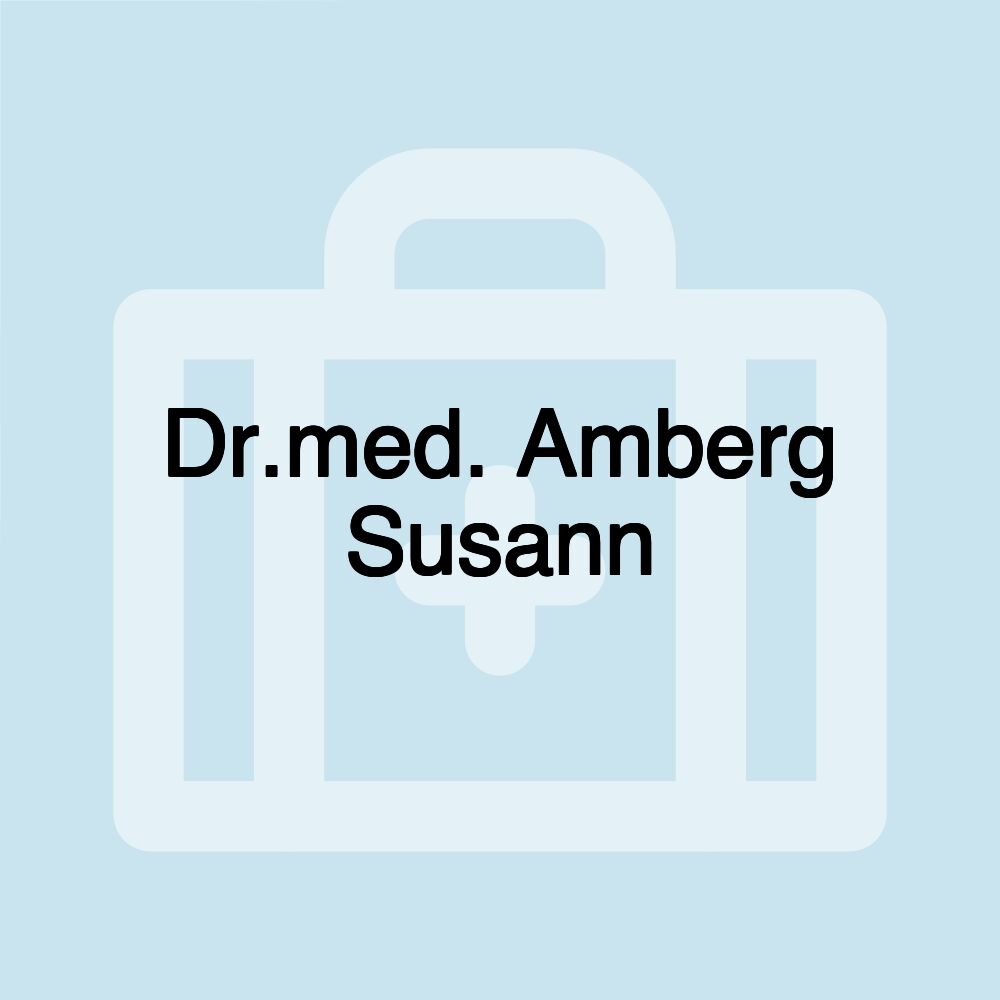 Dr.med. Amberg Susann