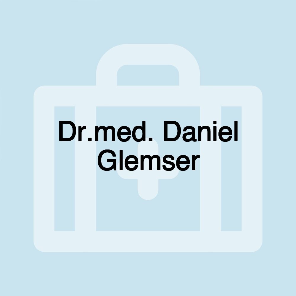 Dr.med. Daniel Glemser