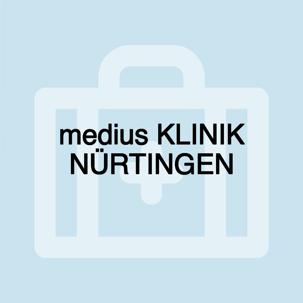 medius KLINIK NÜRTINGEN