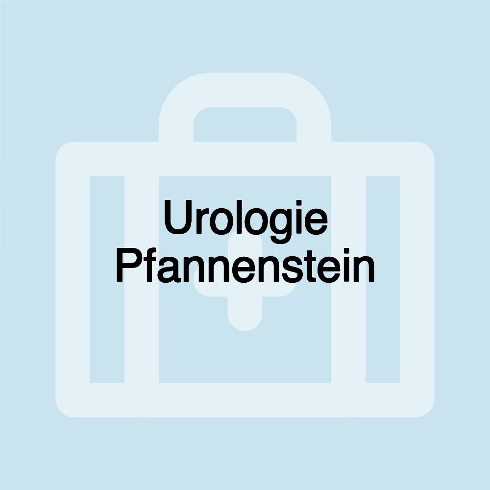 Urologie Pfannenstein