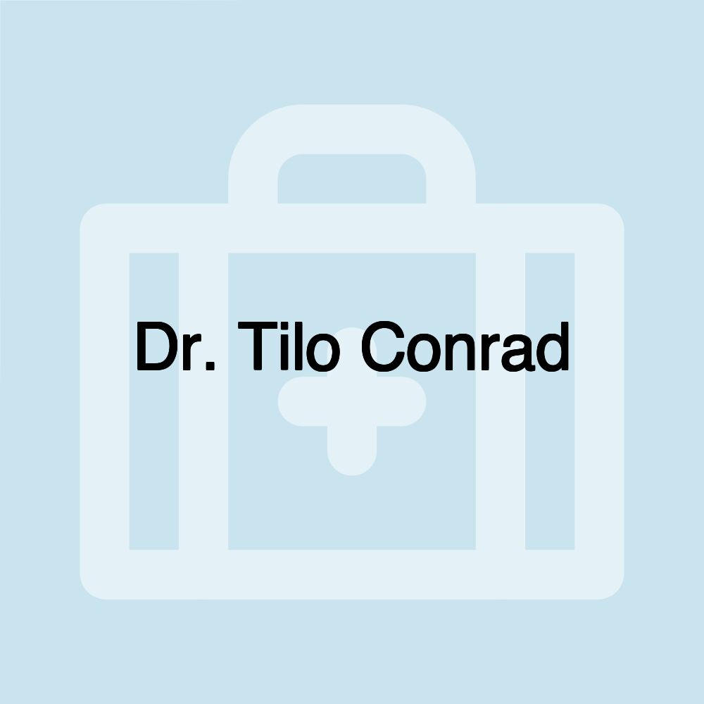 Dr. Tilo Conrad