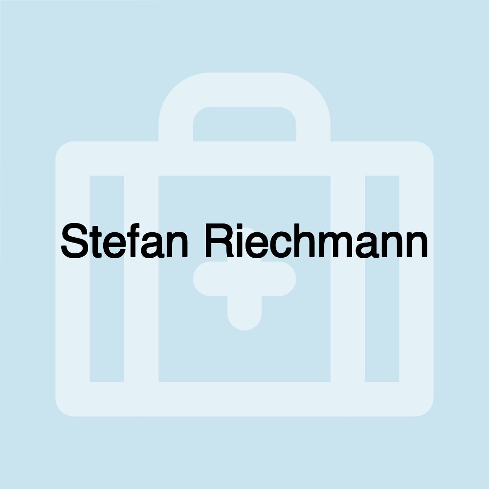 Stefan Riechmann