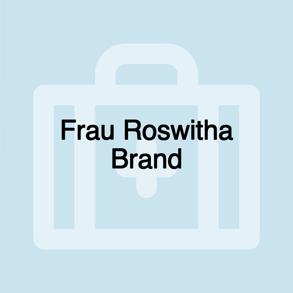 Frau Roswitha Brand