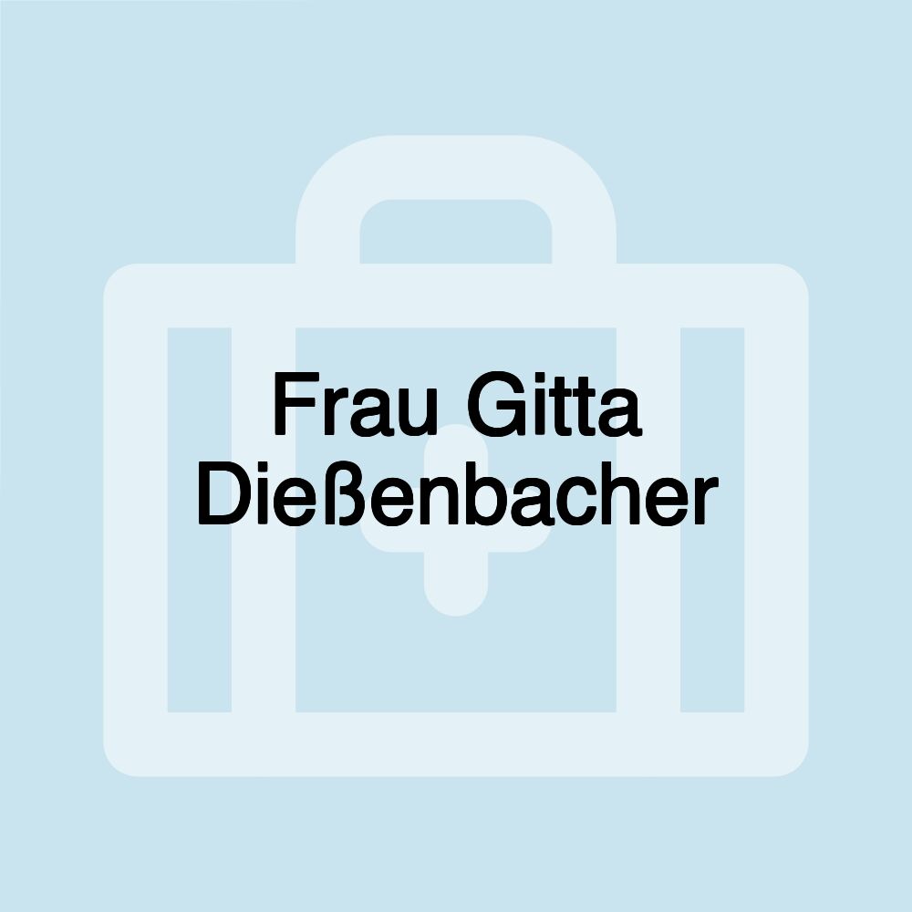 Frau Gitta Dießenbacher