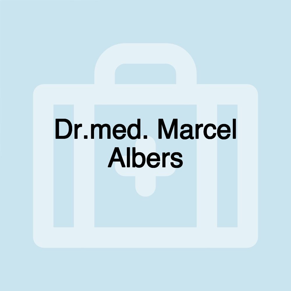 Dr.med. Marcel Albers