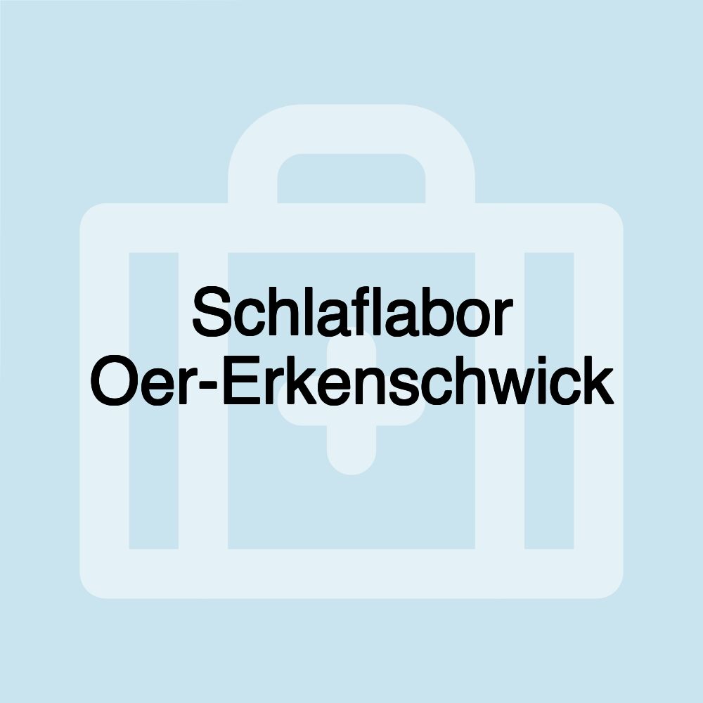 Schlaflabor Oer-Erkenschwick