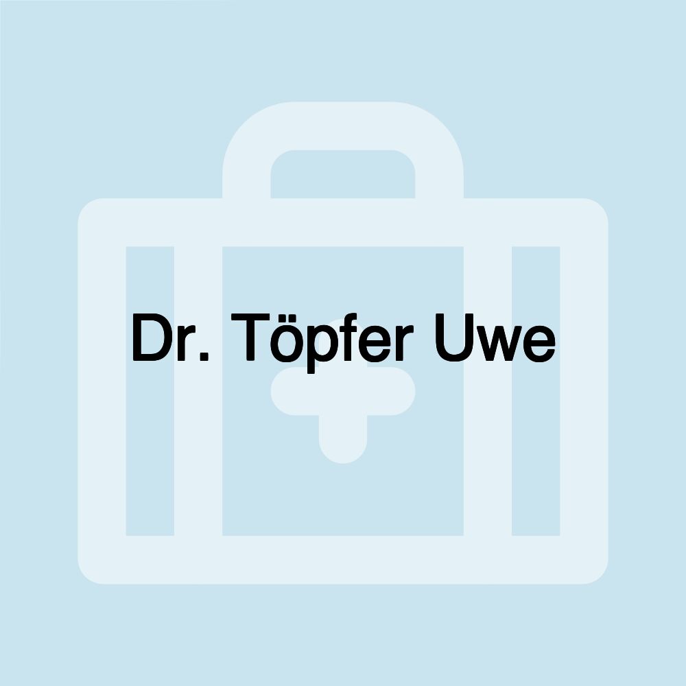 Dr. Töpfer Uwe