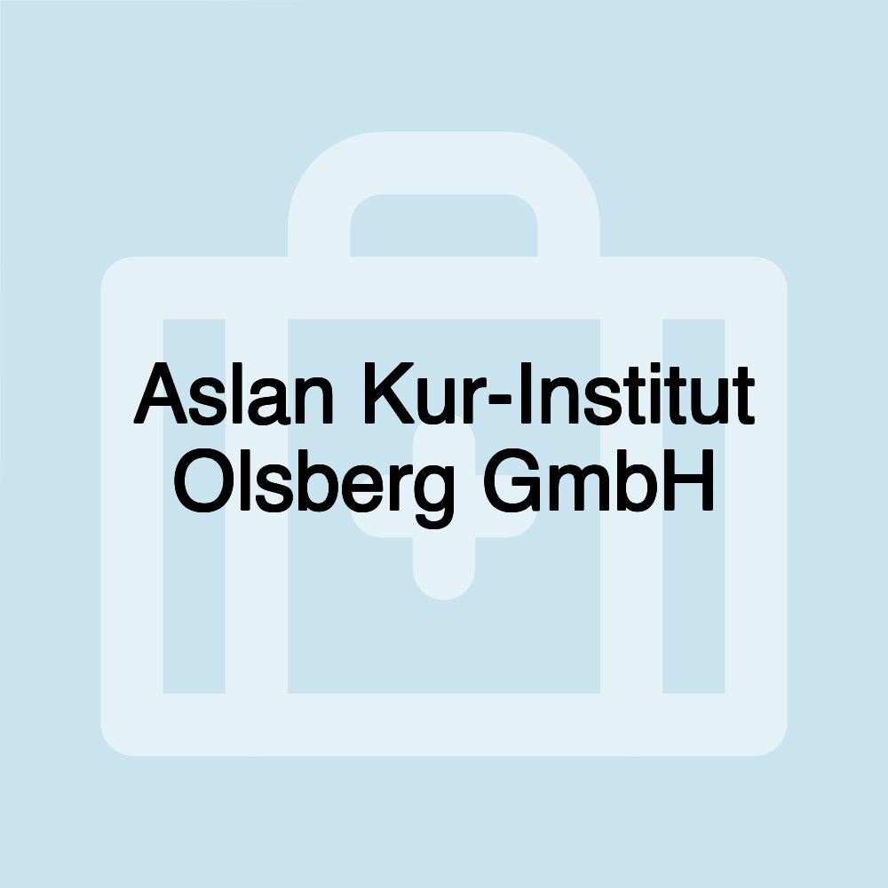 Aslan Kur-Institut Olsberg GmbH