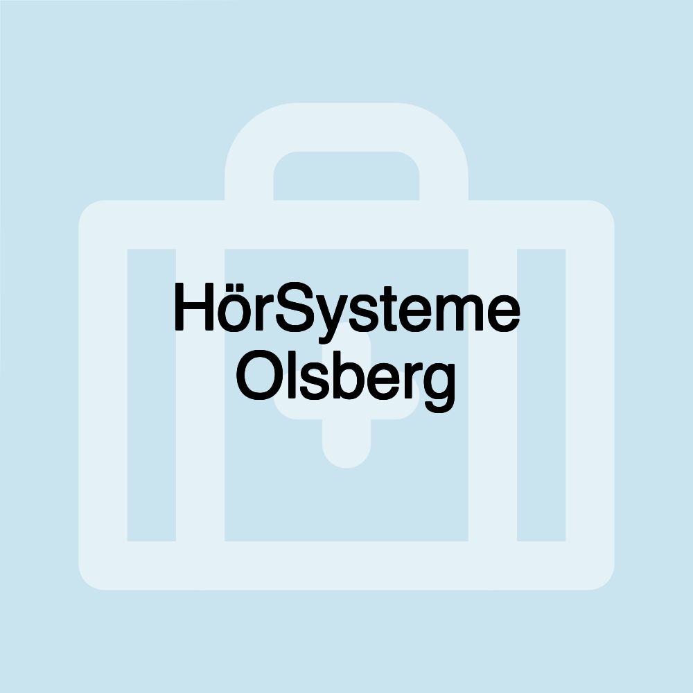 HörSysteme Olsberg