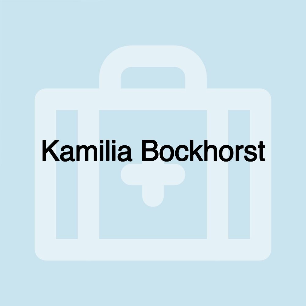 Kamilia Bockhorst