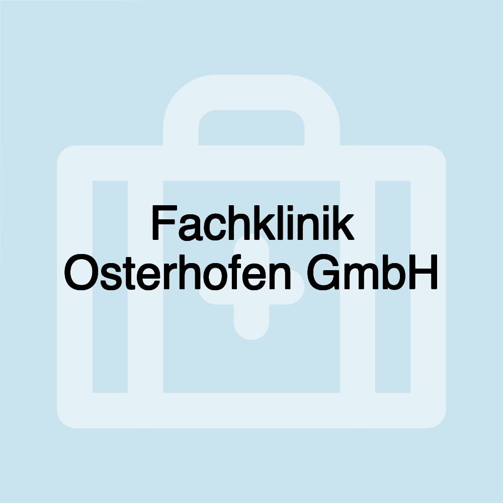 Fachklinik Osterhofen GmbH