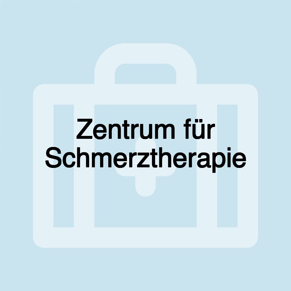 Zentrum für Schmerztherapie