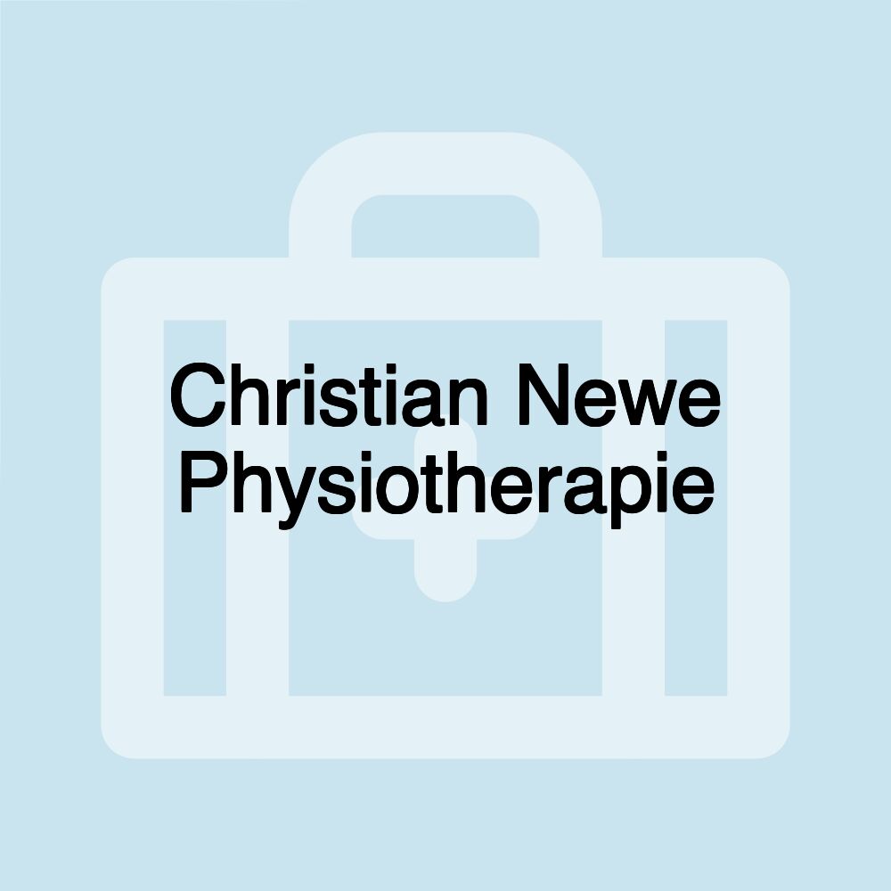 Christian Newe Physiotherapie