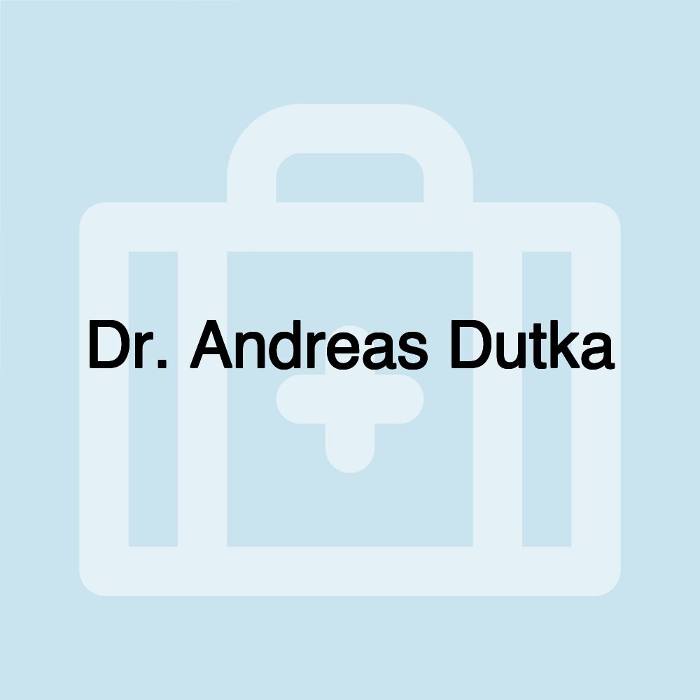 Dr. Andreas Dutka