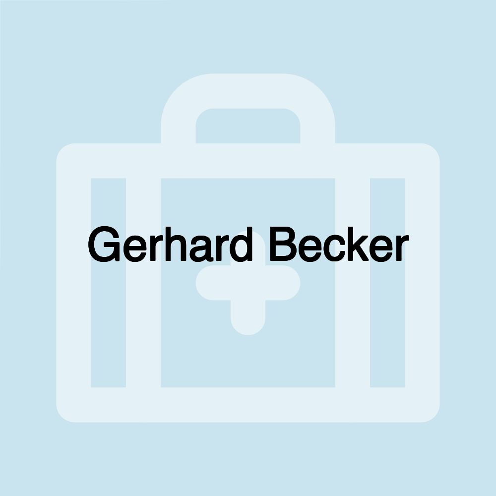 Gerhard Becker