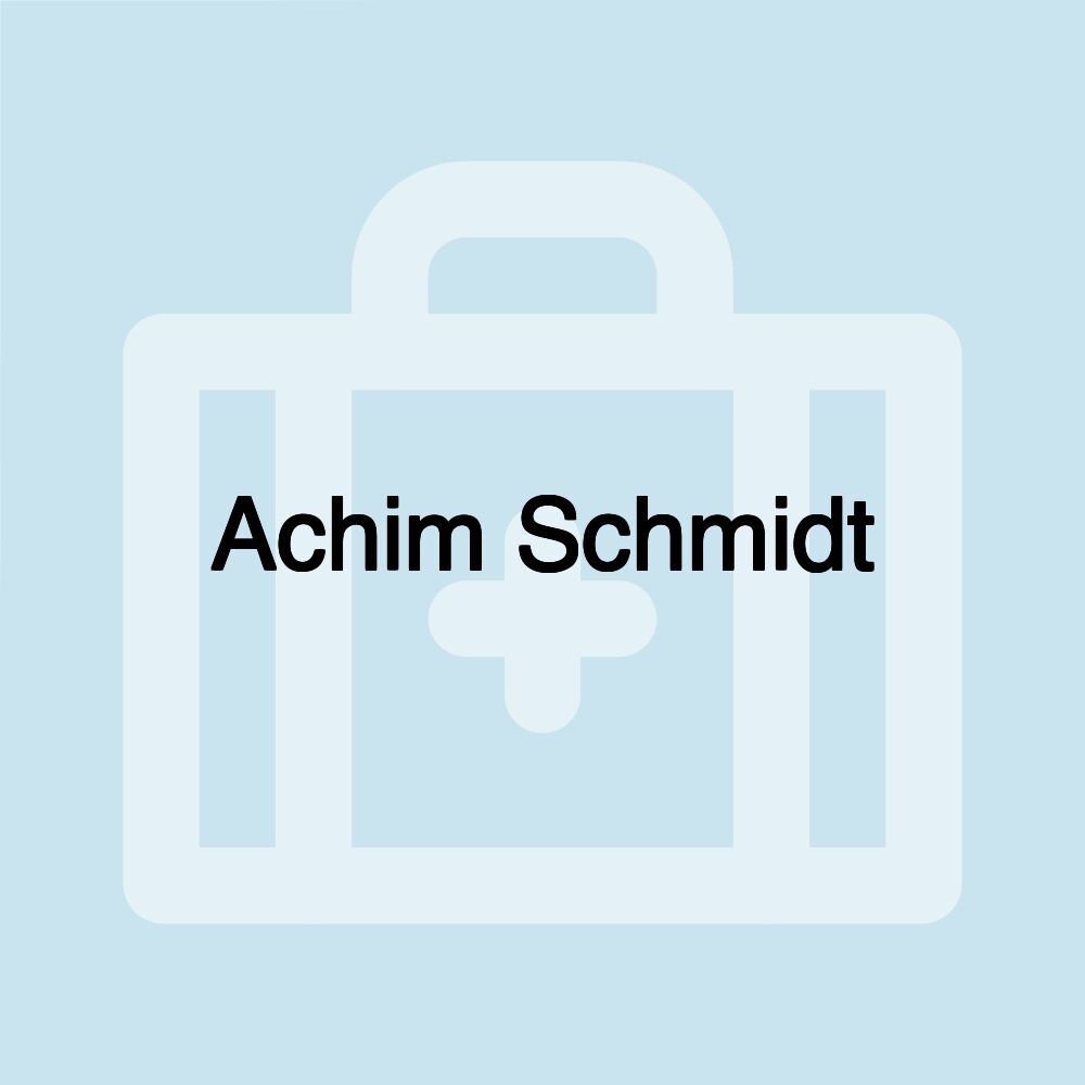 Achim Schmidt