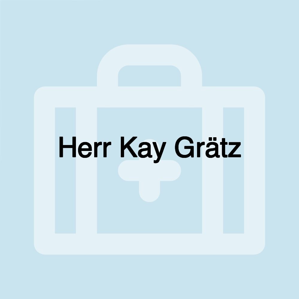 Herr Kay Grätz