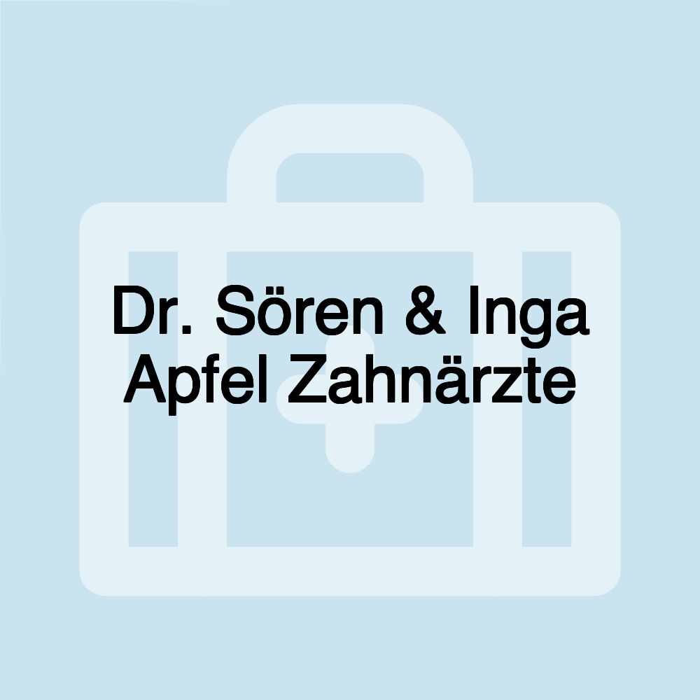 Dr. Sören & Inga Apfel Zahnärzte