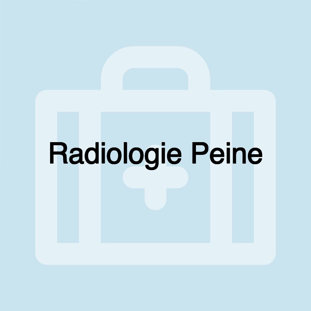 Radiologie Peine