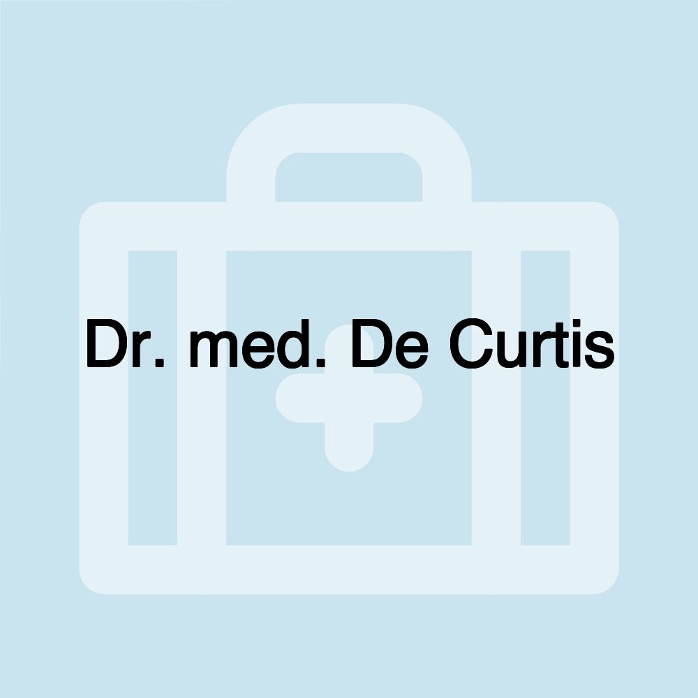 Dr. med. De Curtis