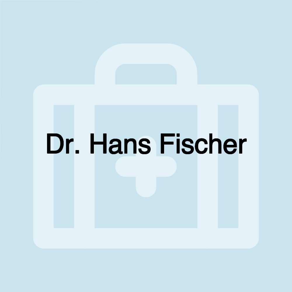 Dr. Hans Fischer