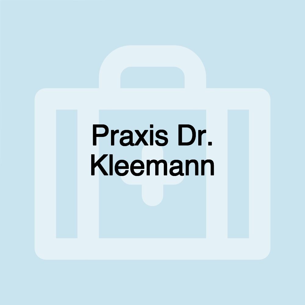 Praxis Dr. Kleemann