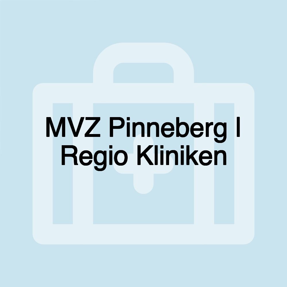 MVZ Pinneberg | Regio Kliniken