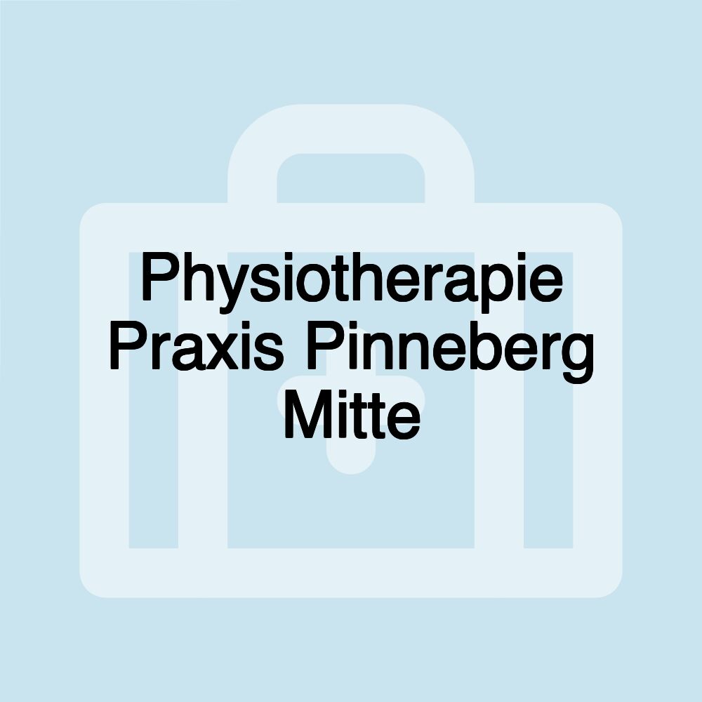 Physiotherapie Praxis Pinneberg Mitte