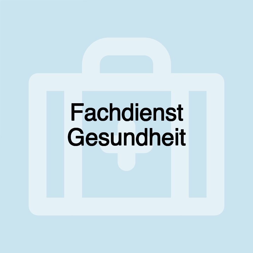 Fachdienst Gesundheit