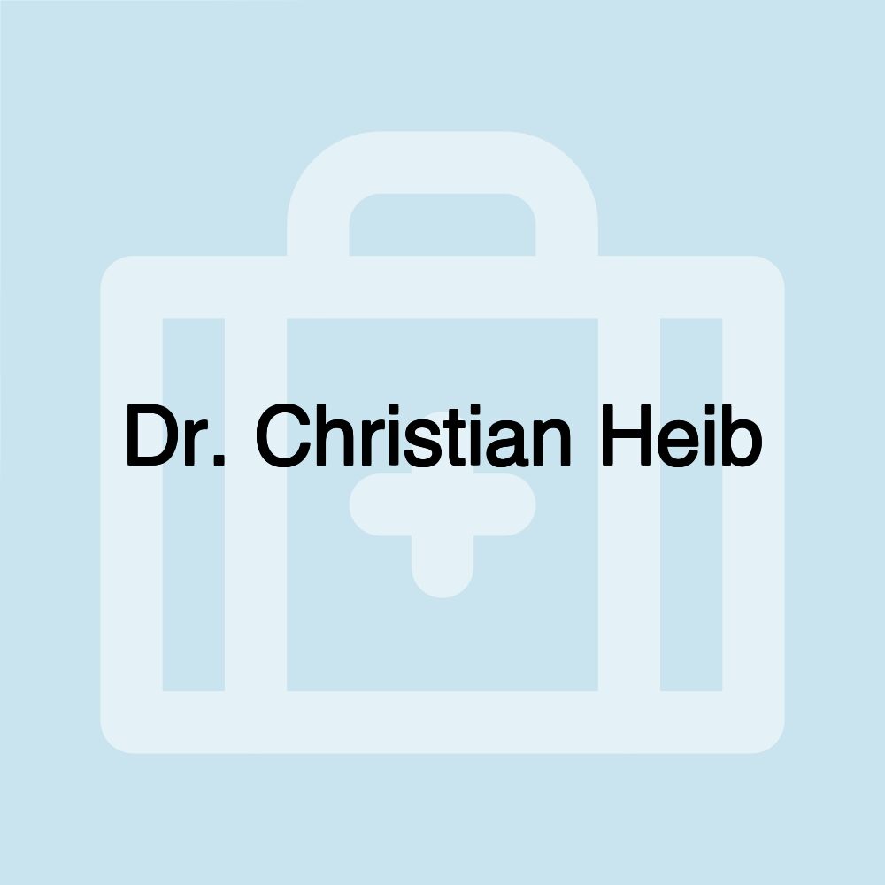 Dr. Christian Heib