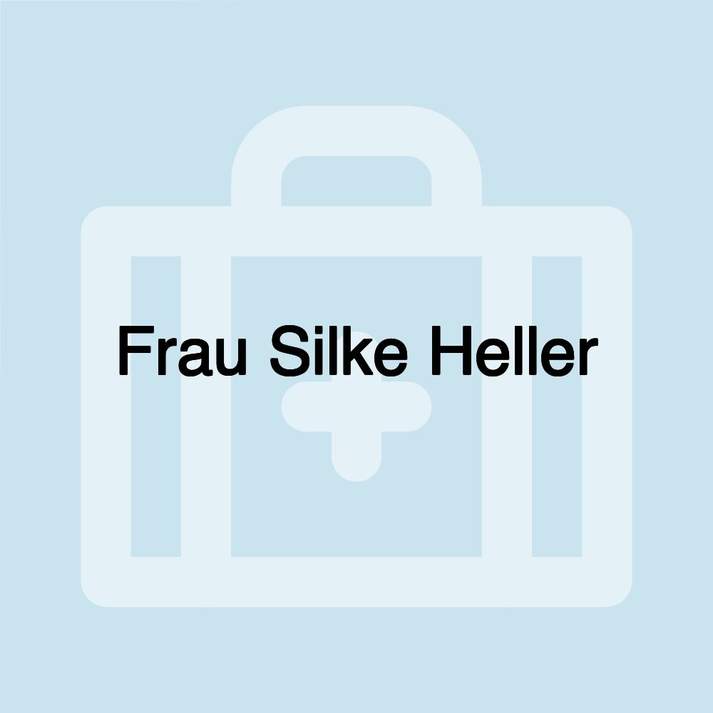 Frau Silke Heller