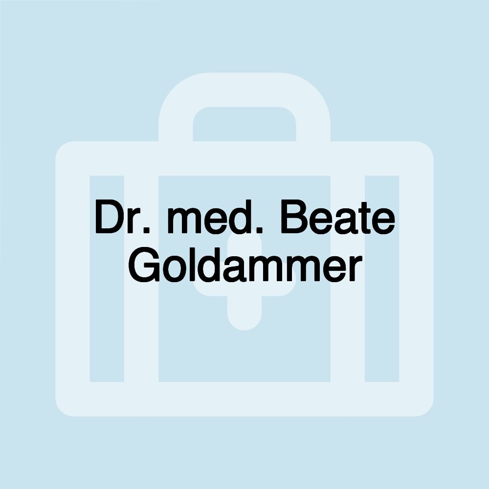 Dr. med. Beate Goldammer