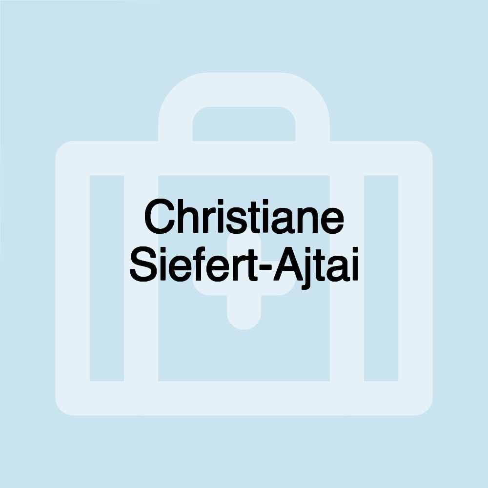 Christiane Siefert-Ajtai