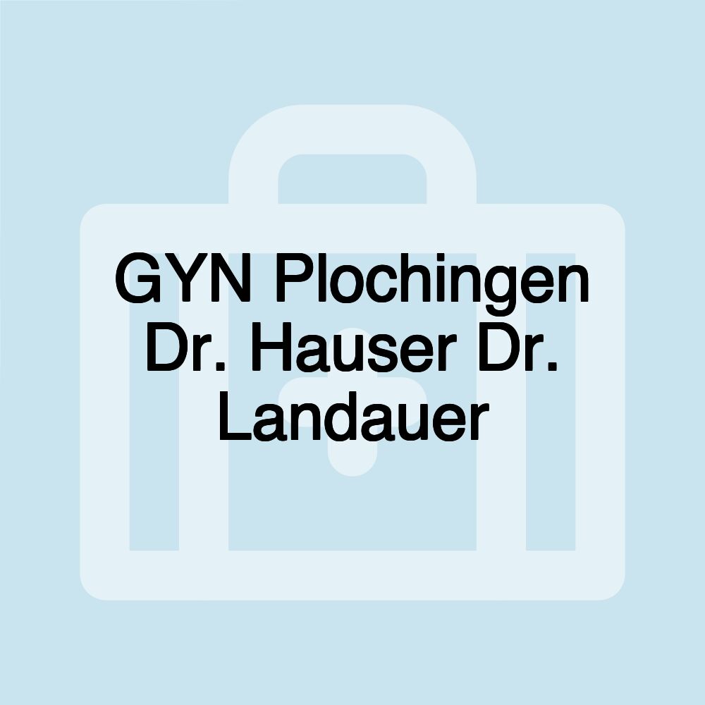 GYN Plochingen Dr. Hauser Dr. Landauer