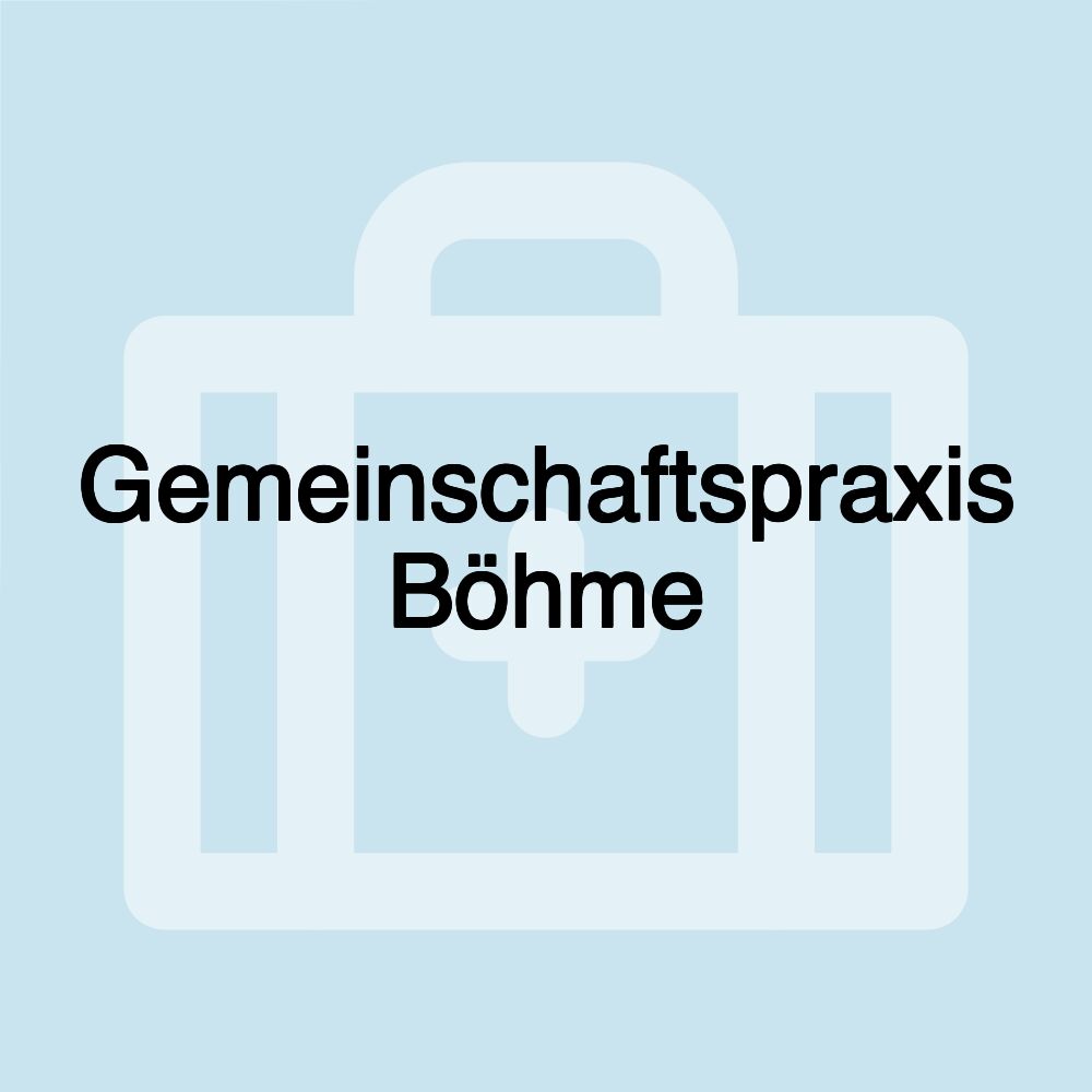 Gemeinschaftspraxis Böhme