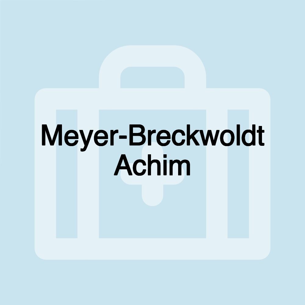 Meyer-Breckwoldt Achim