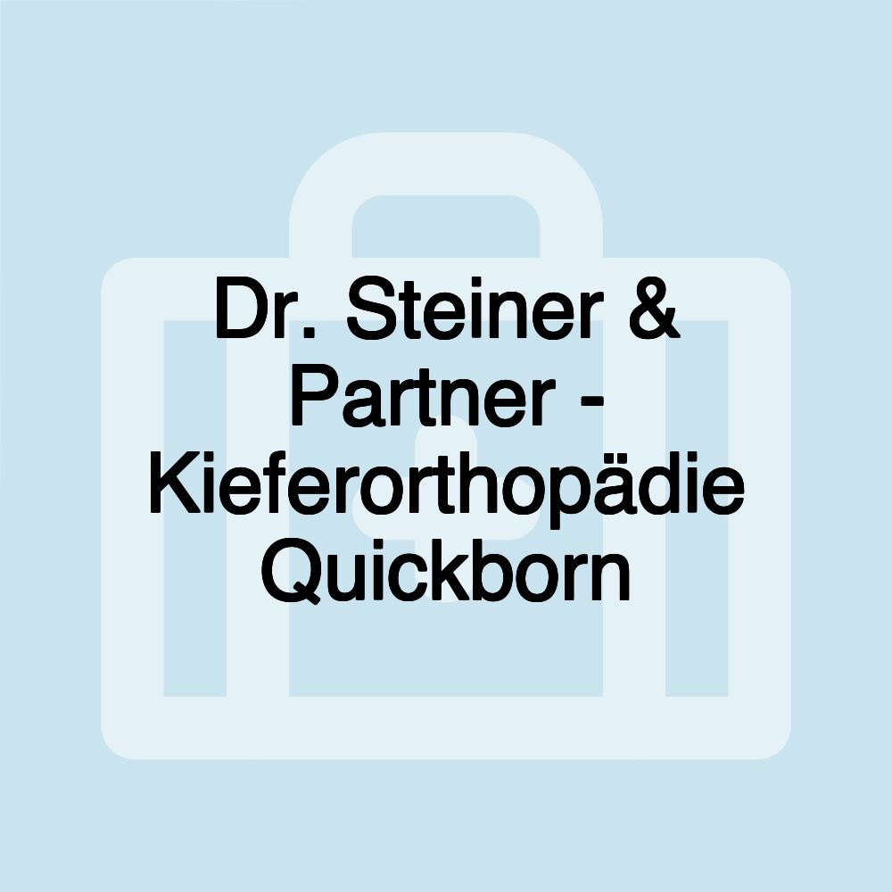 Dr. Steiner & Partner - Kieferorthopädie Quickborn