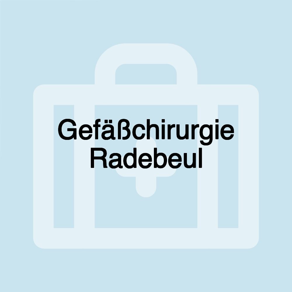 Gefäßchirurgie Radebeul