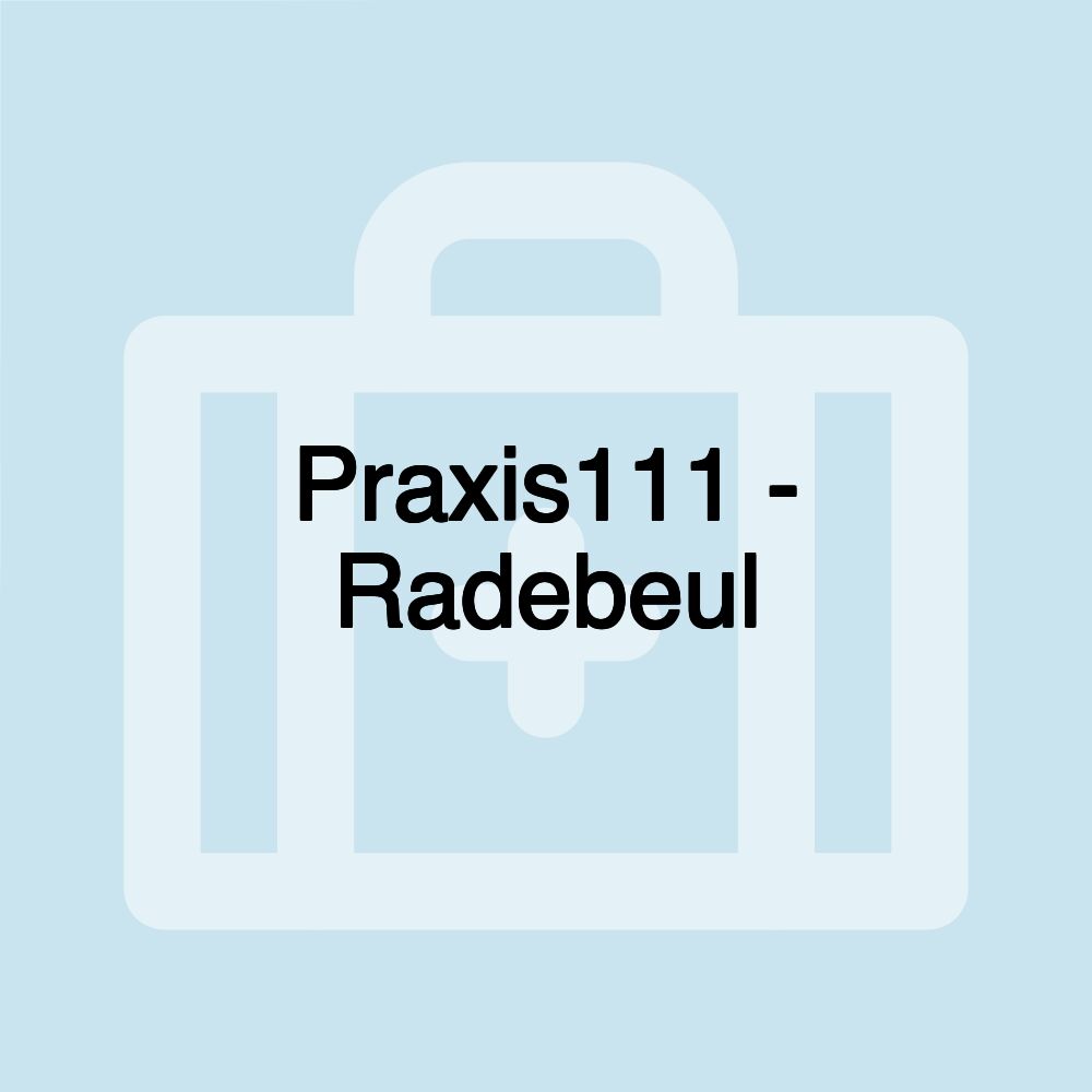 Praxis111 - Radebeul