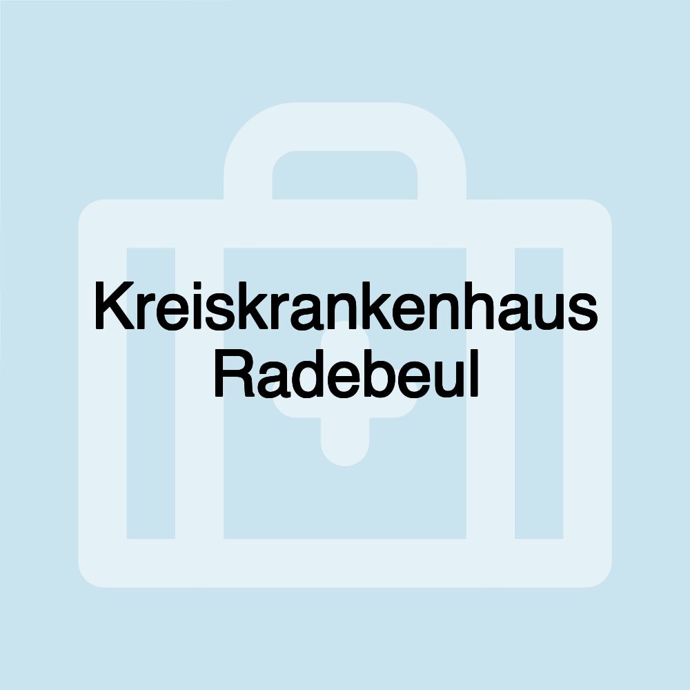 Kreiskrankenhaus Radebeul