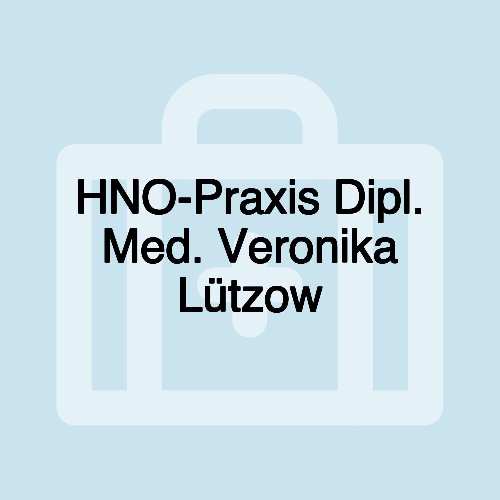 HNO-Praxis Dipl. Med. Veronika Lützow