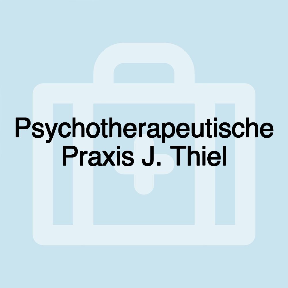 Psychotherapeutische Praxis J. Thiel