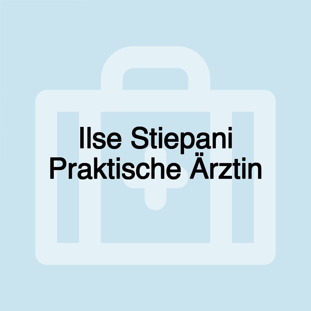 Ilse Stiepani Praktische Ärztin