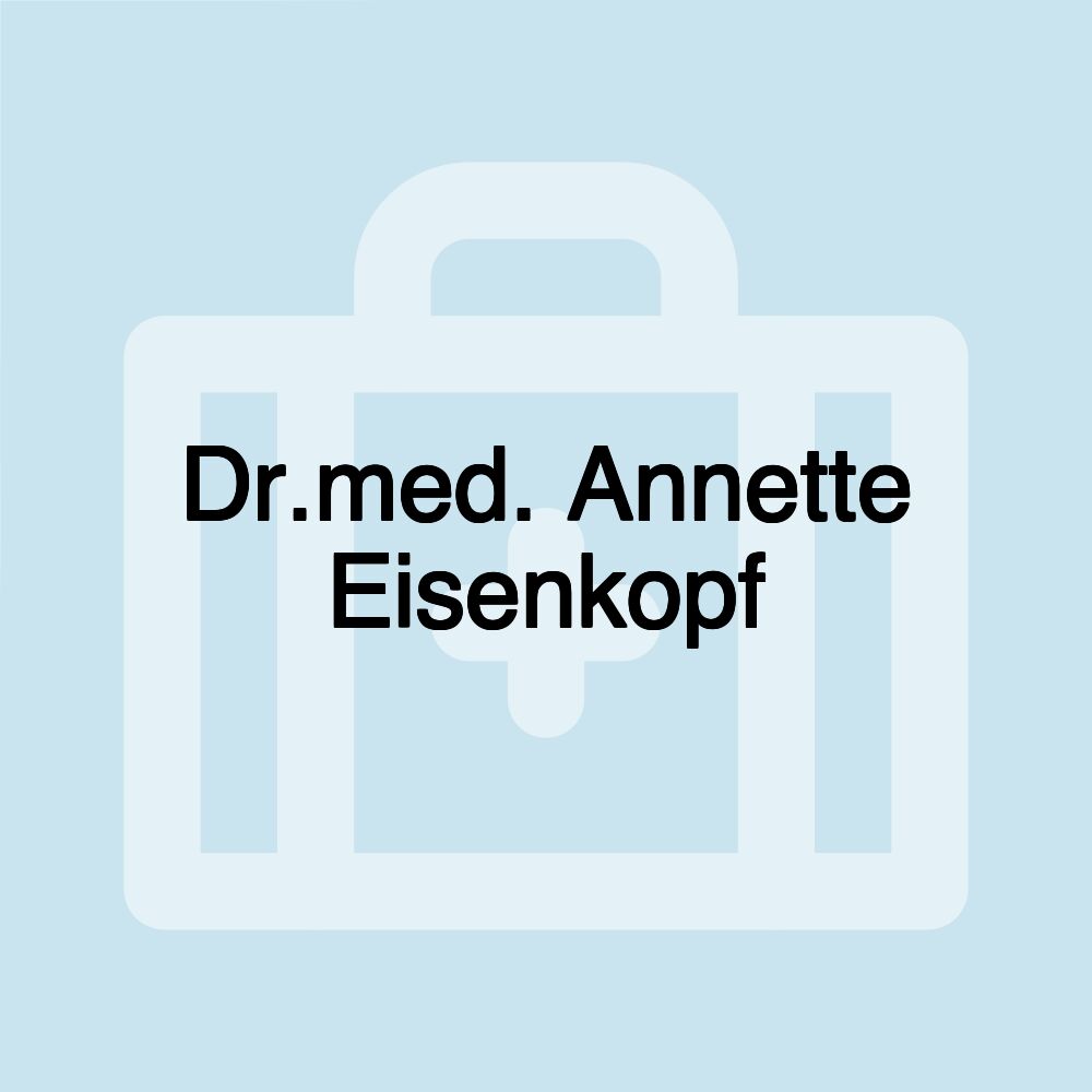 Dr.med. Annette Eisenkopf