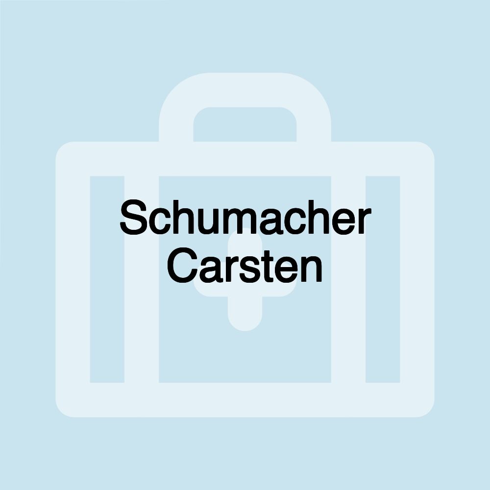 Schumacher Carsten