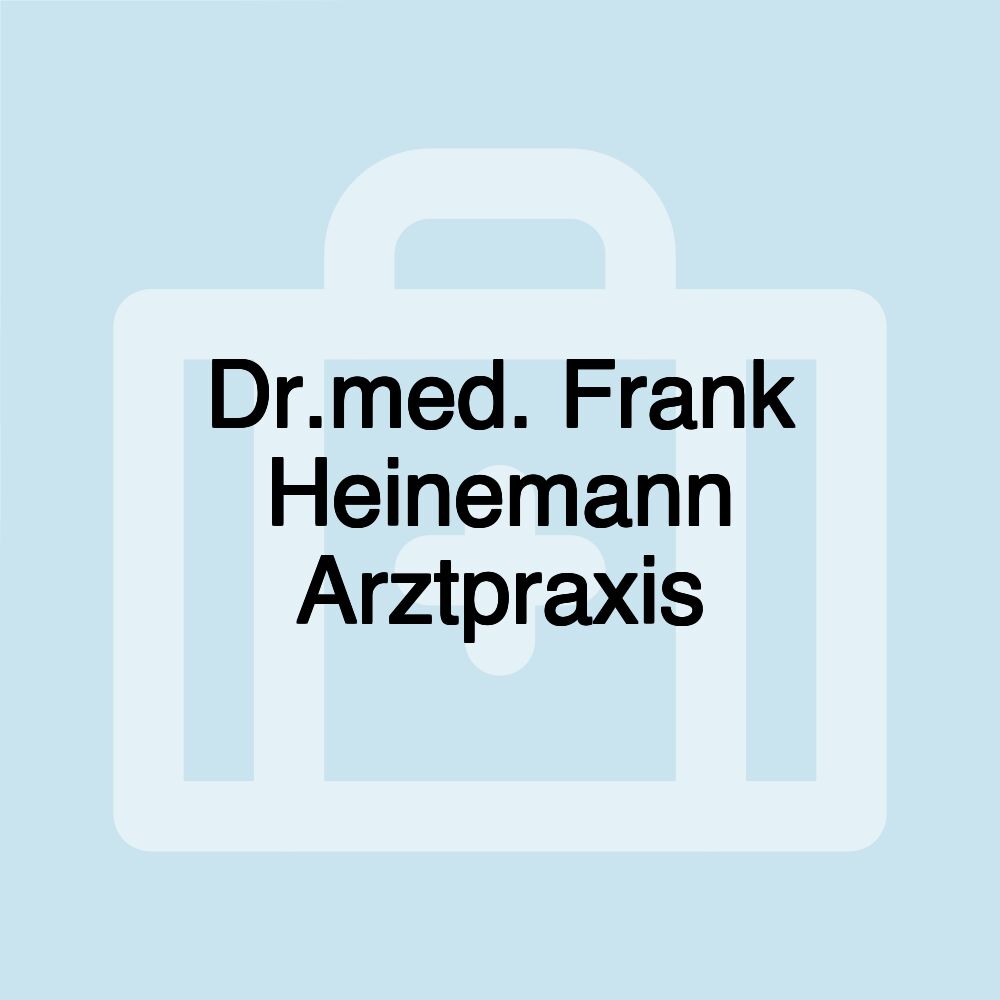 Dr.med. Frank Heinemann Arztpraxis