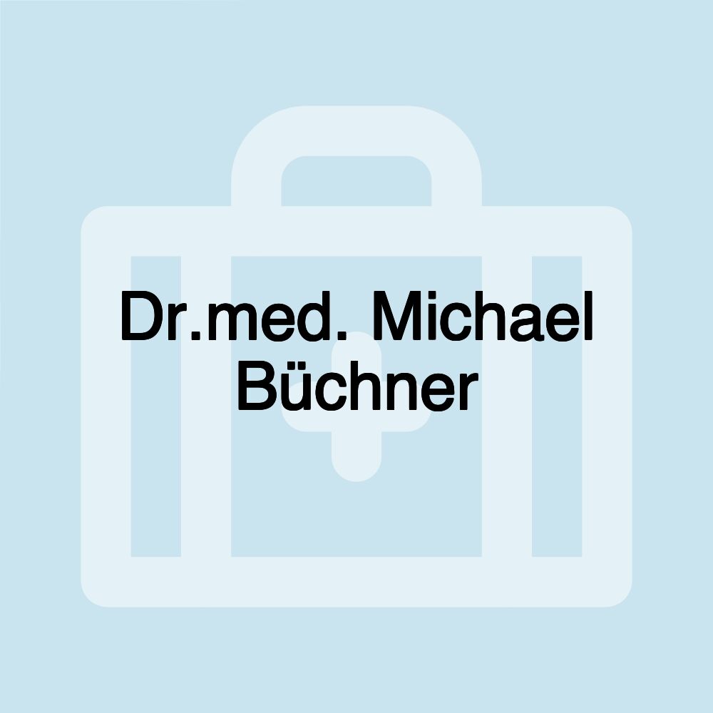 Dr.med. Michael Büchner