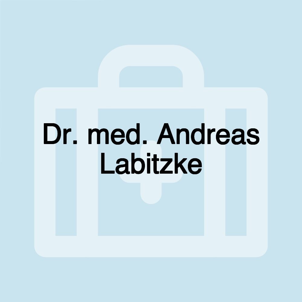 Dr. med. Andreas Labitzke