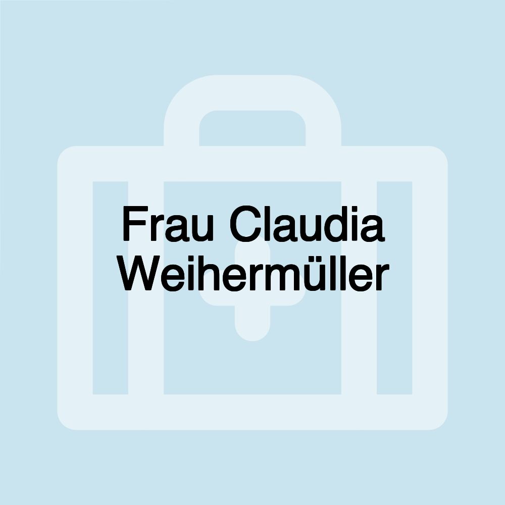 Frau Claudia Weihermüller