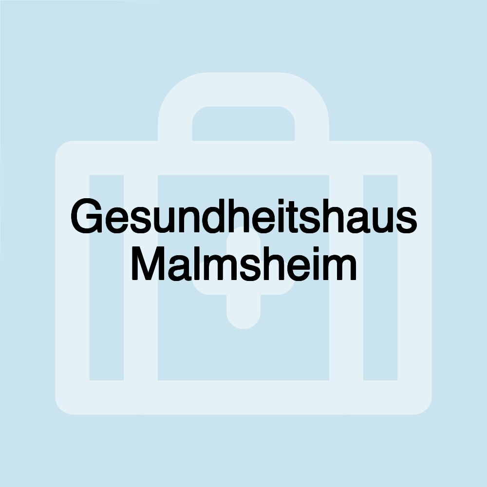 Gesundheitshaus Malmsheim